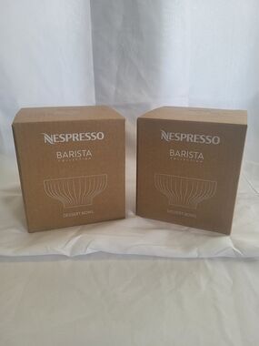 Nespresso Barista Collection Dessert Bowl Set - 4Total